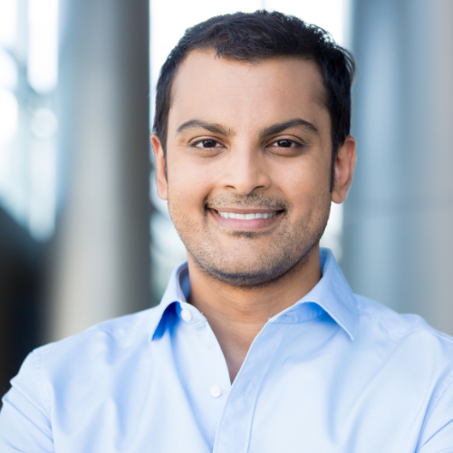 Male Headshot wearing dress shirt